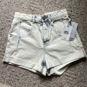 BDG High rise roll hem short
